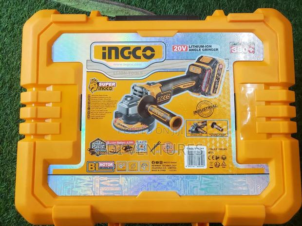 Ingco Cordless Angle Grinder With Variable Speed Control · Photo 4