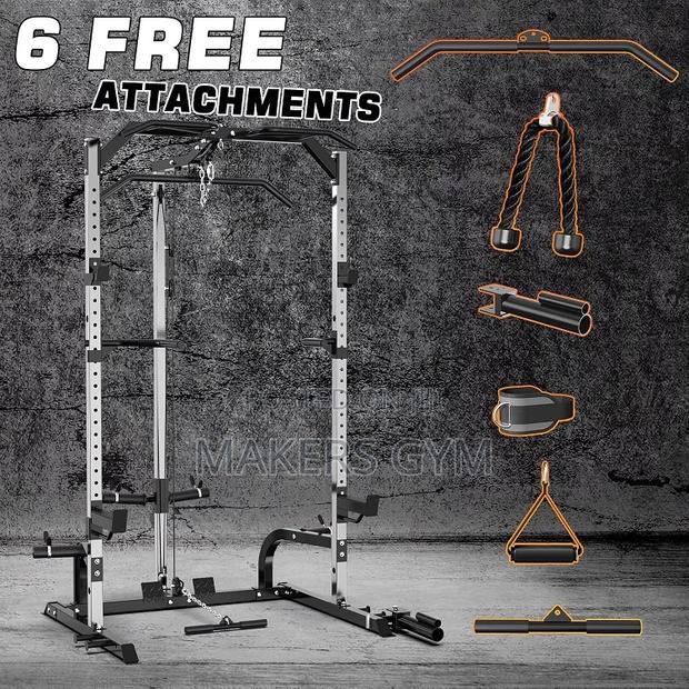 Weights Rack ( Power) With LAT Pulldown · Photo 2