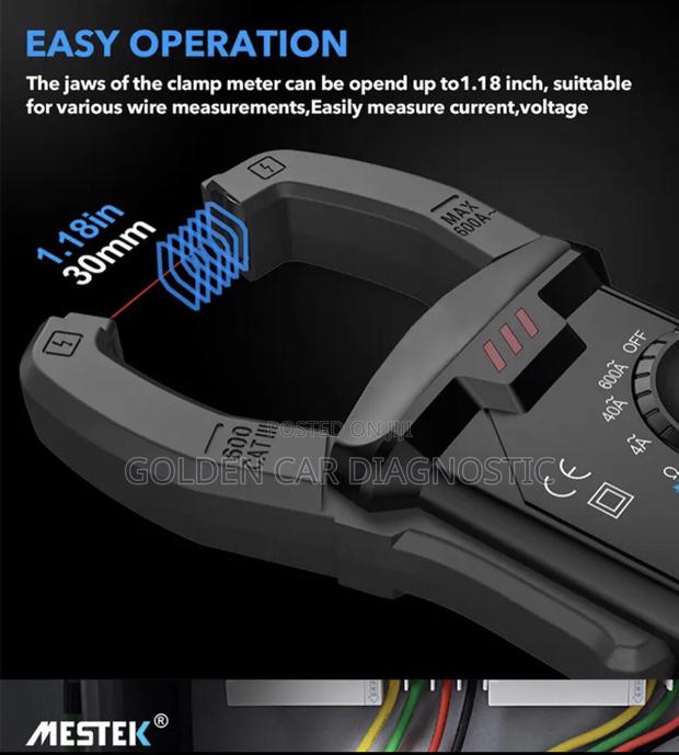 Mestek Digital Clamp Multimeter · Photo 3