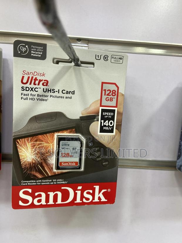 128gb SDXC Card 140mb/S