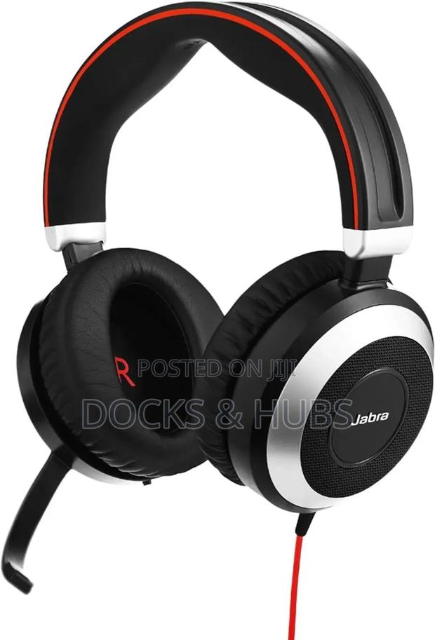 JABRA Evolve 80 Active - Noise Cancelling Headset · Photo 1