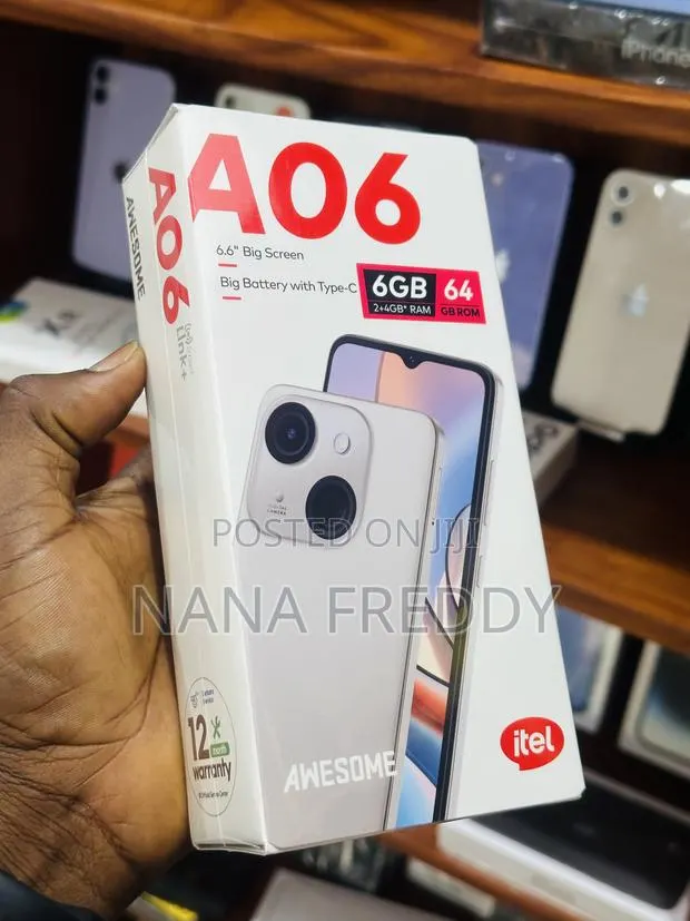 New Itel A06 64 GB Gold · Photo 1