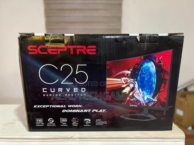 Sceptre Curved 24.5-Inch Gaming Monitor Up to 240hz 1080p · Photo 1