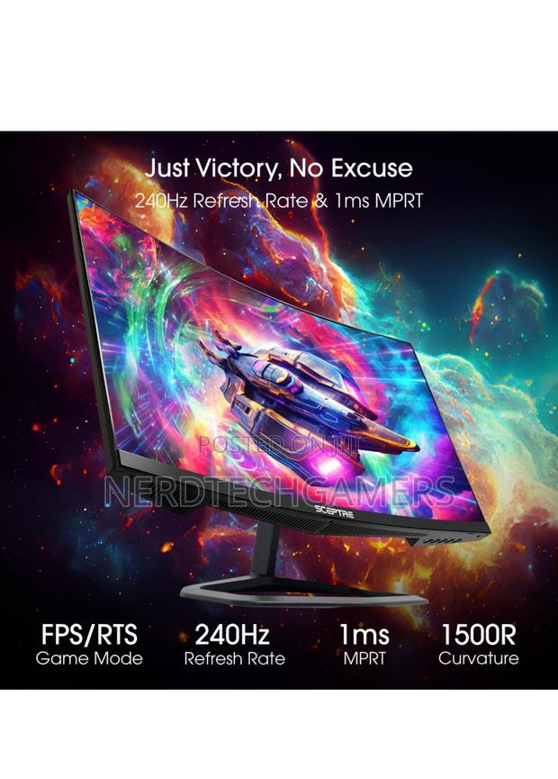 Sceptre Curved 24.5-Inch Gaming Monitor Up to 240hz 1080p · Photo 5