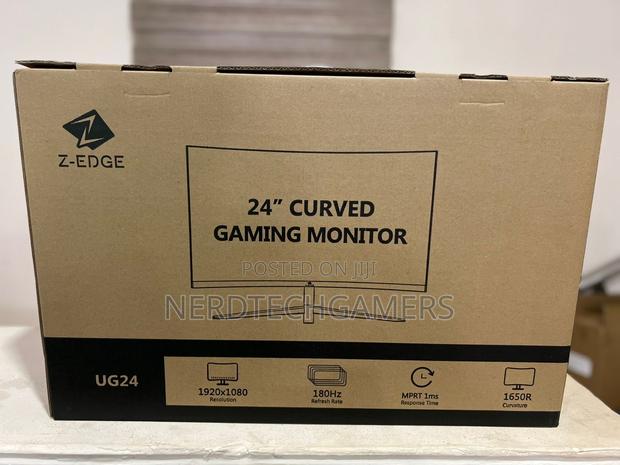 Z-Edge 24-Inch Curved Gaming Monitor 180hz Gaming Monitor · Photo 1