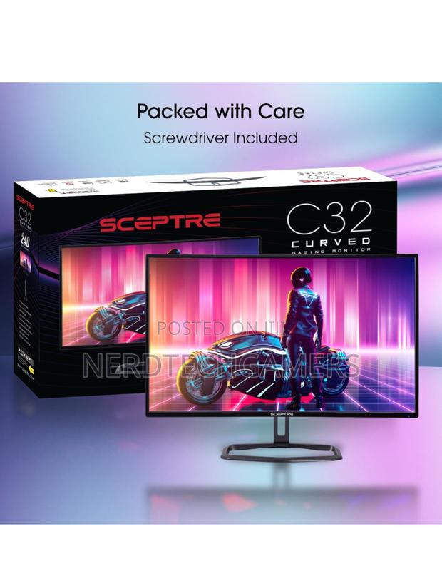 Sceptre Curved 32" FHD 1080p Gaming Monitor Up to 240hz · Photo 6