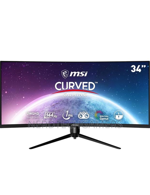 MSI MAG342CQPV, 34" Gaming Monitor · Photo 1