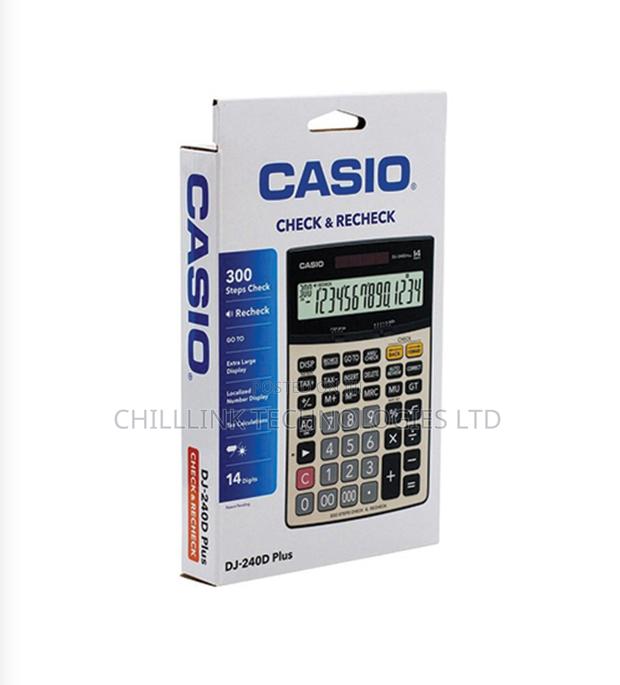 Casio Calculator DJ 240D PLUS · Photo 1