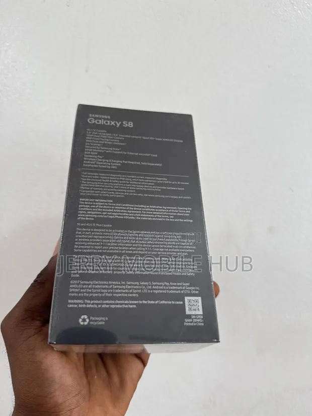 New Samsung Galaxy S8 64 GB Black · Photo 1