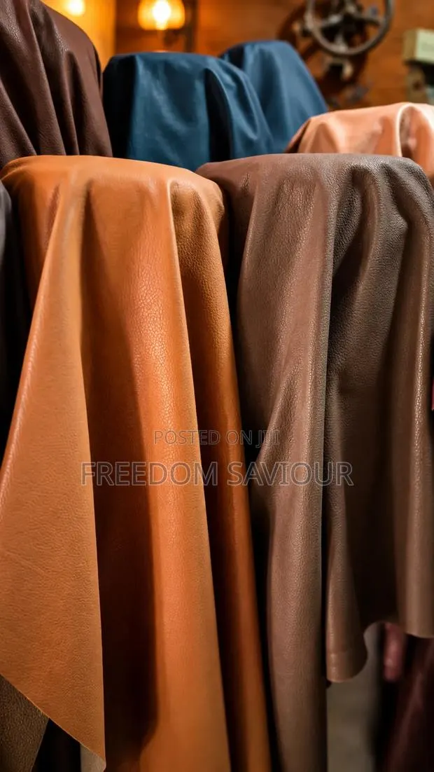 Premium Leather Upholstery Fabric Collection · Photo 1