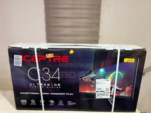 Sceptre 34-Inch Curved Ultrawide WQHD · Photo 1
