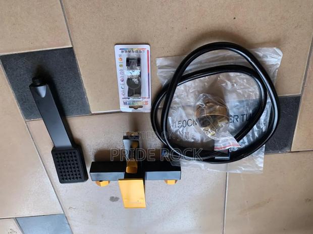 Black and Gold Telephone Shower Tap,Mixture Tap, Shower · Photo 2