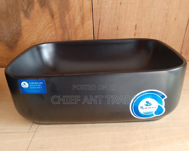 Rectangular Pedicure Basin (Black)F3656 · Photo 1