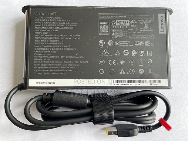 Genuine Lenovo Legion 230W Charger Latest Type · Photo 2