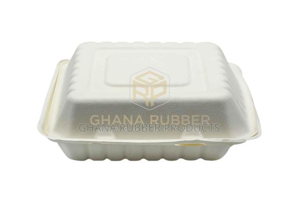 3-Section Bagasse Meal Box 9" (200pcs) · Photo 2