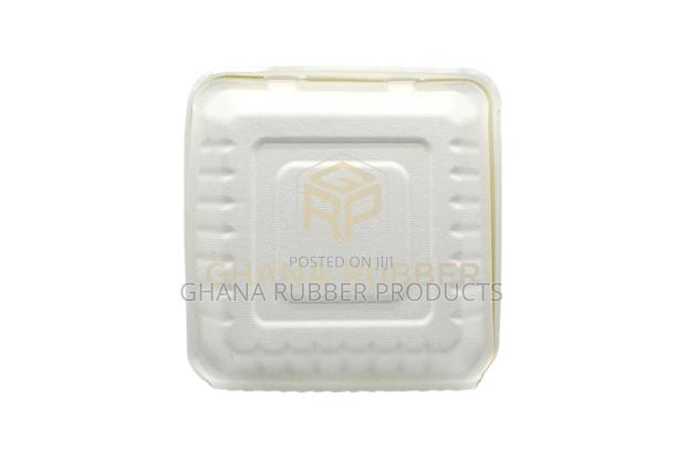 3-Section Bagasse Meal Box 9" (200pcs) · Photo 3