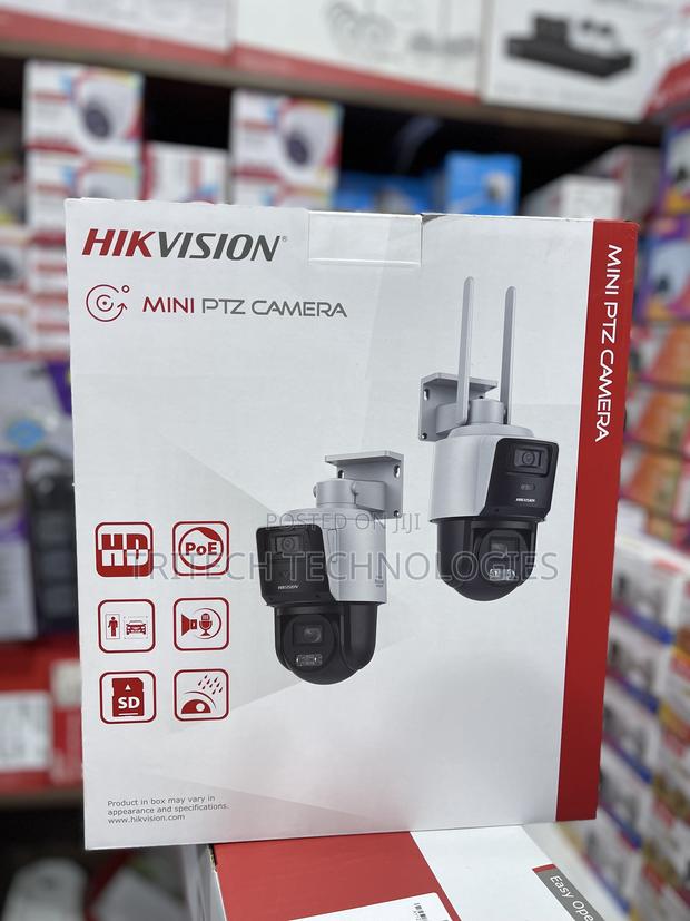 Hikvision Ip PTZ Tandemvu 4mp+4mp 4x Poe PTZ Network Camera · Photo 1