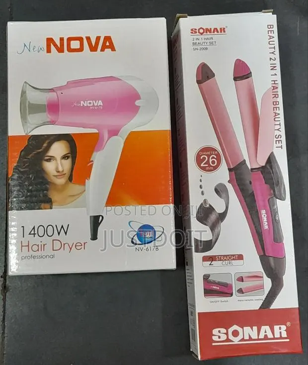 Medium Hair Dryer + Straightener/ Curler. · Photo 1