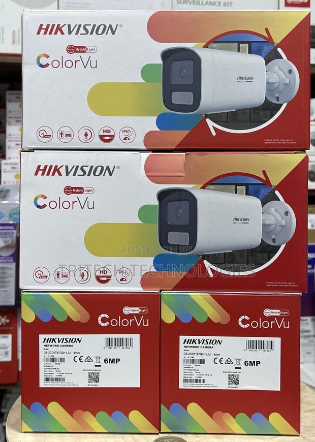 Hikvision 6mp Outdoor Full-Color Ip Camera · Photo 2