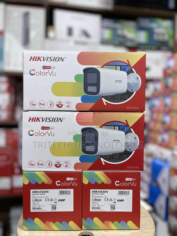 Hikvision 6mp Outdoor Full-Color Ip Camera · Photo 1