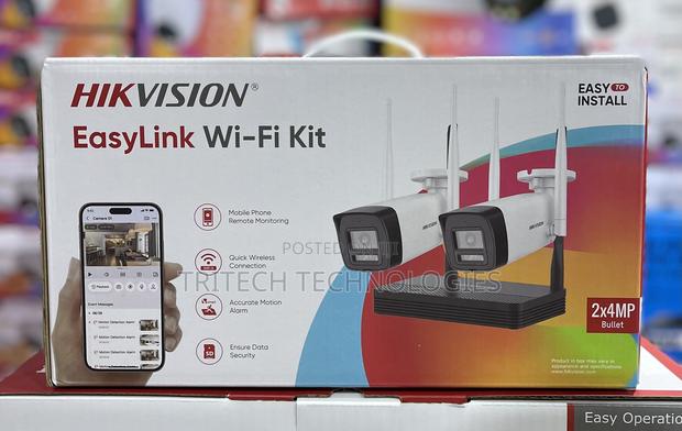 Hikvision Wifi Kit 2ch 4mp Full Color 2 Way Audio Nks424woh · Photo 8
