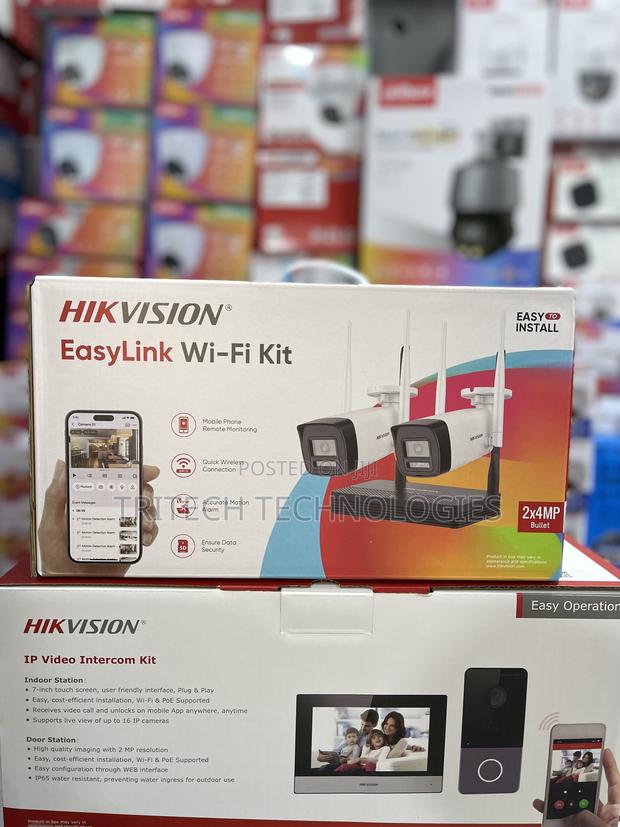 Hikvision Wifi Kit 2ch 4mp Full Color 2 Way Audio Nks424woh · Photo 3