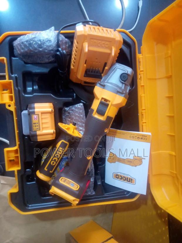 Cordless Angle Grinder Ingco · Photo 2