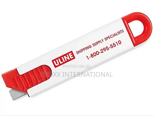 12 PCS Of Uline Safety Economy Cutter W/ Replacement Blades · Photo 1