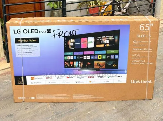 LG 65" OLED Evo AI Smart TV With AI Concierge and Dolby Vision · Photo 1