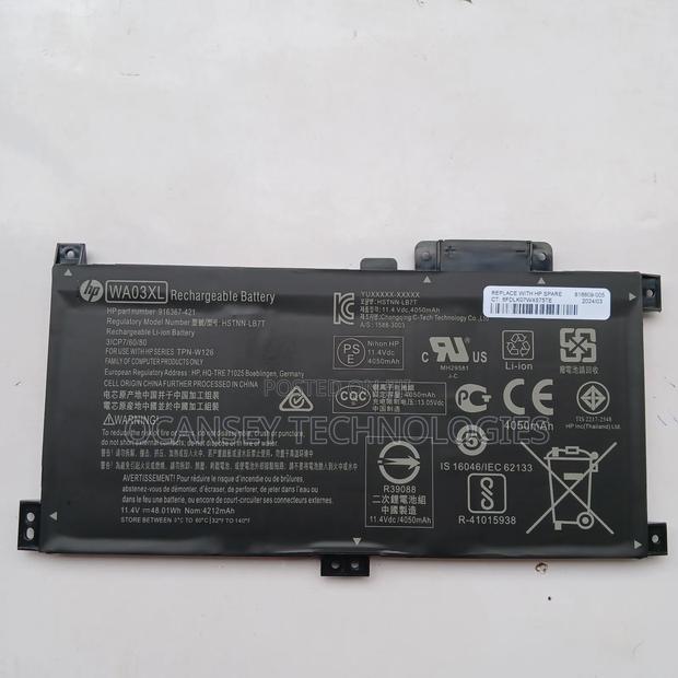 Original Hp Wa03xl Battery for Pavilion X360 14-Ba 15-Bk · Photo 1