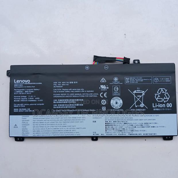 Original Lenovo 45n1742 Laptop Battery for T550 T560 P50s · Photo 1