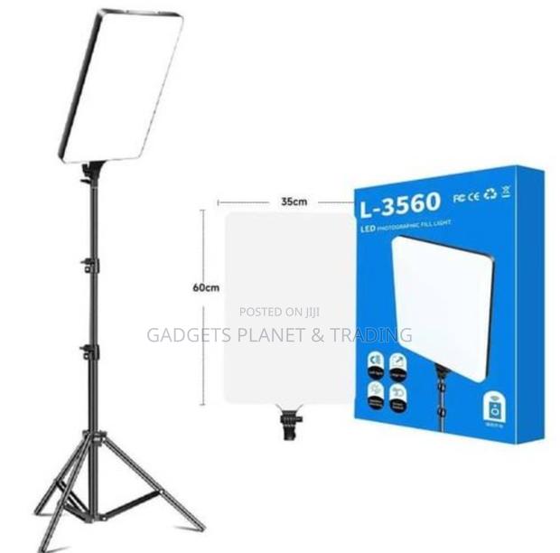 Super Bright Photographic Panel Light With Stand Rl-24 · Photo 1