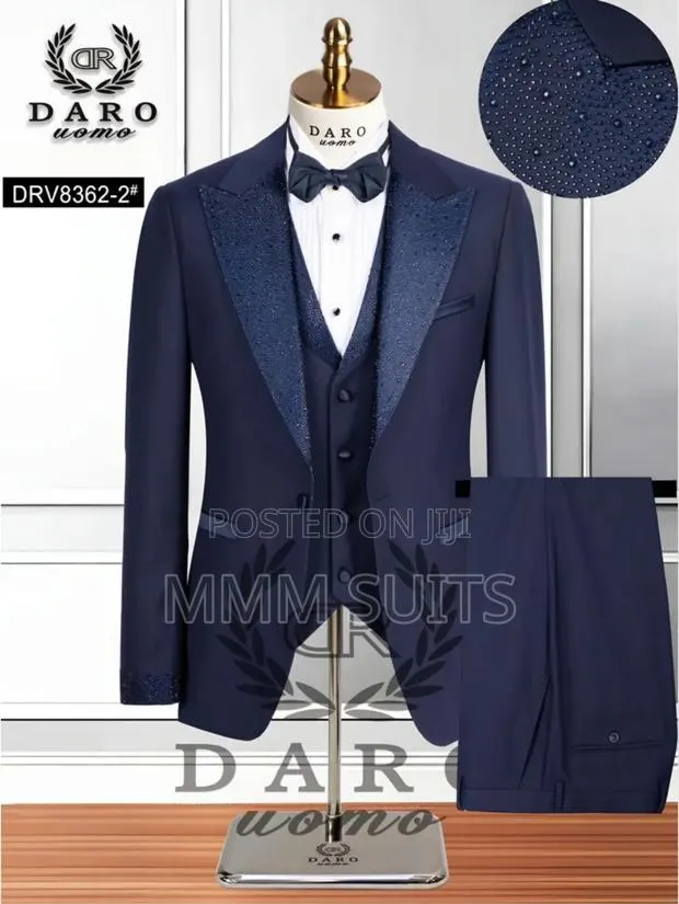 Quality 3-Piece Turkish Designer Men Suit for Wedding · Photo 1