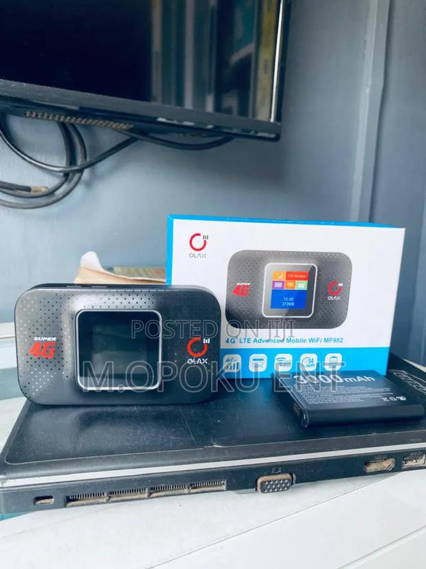 Universal 4G+ LTE Advanced Mobile Wi-Fi Mf982 Olax Mifi · Photo 1