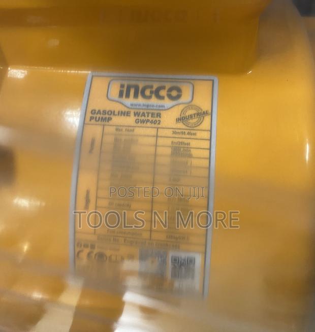Ingco Gasoline Water Pump 4” · Photo 2