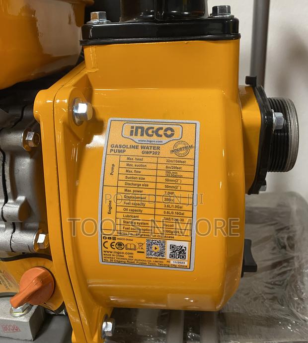 Ingco Gasoline Water Pump 2” · Photo 2