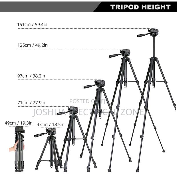 Tripod Stand for Camera and Phone, WEIFENG-3560 TRIPOD · Photo 3