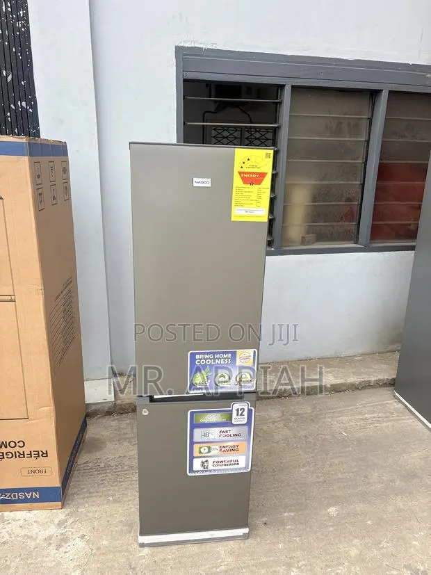 Get Premium Nasco Nasd2-23sk Bottom Mount Freezer Fridge(Gray) · Photo 1