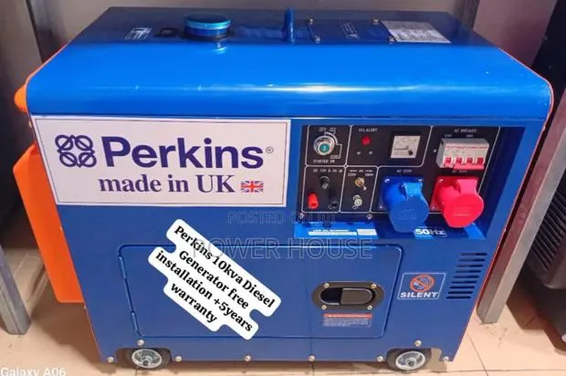 Echo Nest Perkins Diesel Generator 10kva Silent · Photo 1