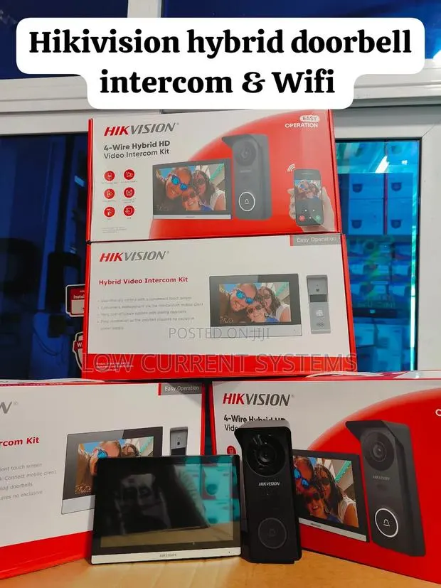 Hikivision Hybrid Video Doorbell Intercom Wifi App · Photo 1