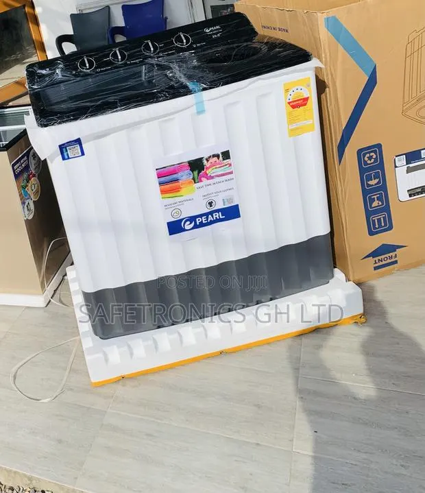 Authentic TopLoad Aqua-Flow 20kg Pearl WashingMachine · Photo 1