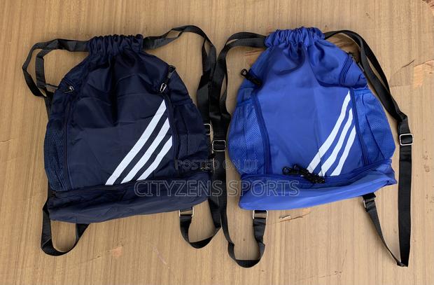 Adidas Sports Bag Blue · Photo 2