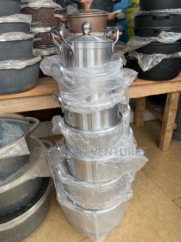 Quality Aluminum Pot 7 PCS Shinny Cookware · Photo 1