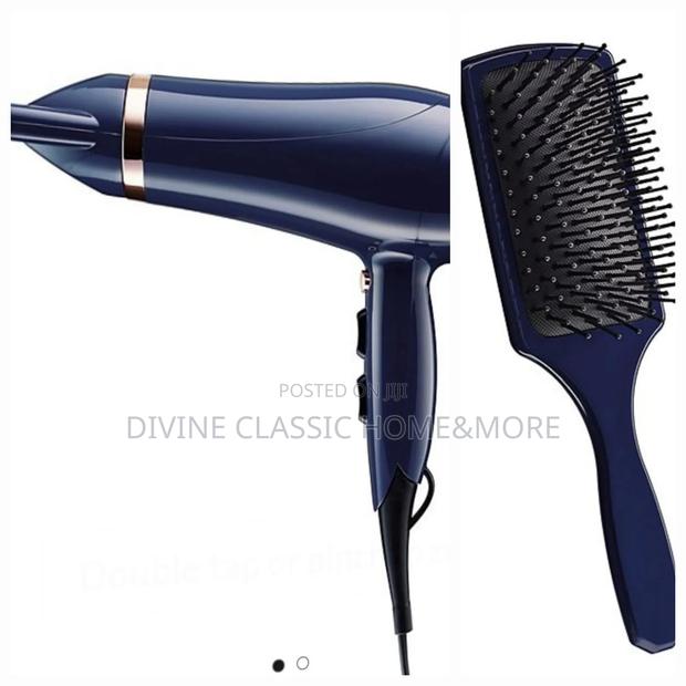 Georgehome Ionic Hair Dryer With Paddle Brush Set · Photo 1