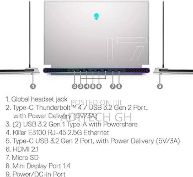 New Laptop Alienware M17x R2 64GB Intel Core I9 SSD 2T · Photo 2