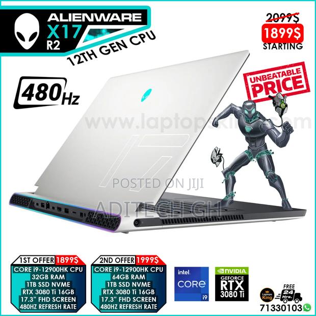 New Laptop Alienware M17x R2 64GB Intel Core I9 SSD 2T · Photo 4