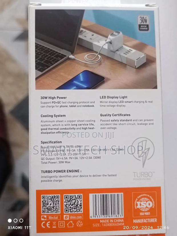 LDNIO 30W High Power
PD+QC Fast Charging iPhone + Android · Photo 8