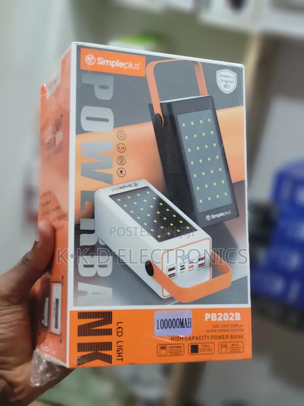 Simpleplus 100,000mah Heavy Duty Power Bank Fast Charging · Photo 1