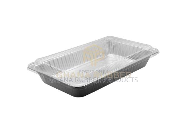 Aluminium Foil Catering Trays + Lids Large 10000cc (50pcs)