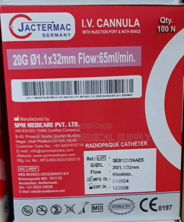 IV Cannula · Photo 1